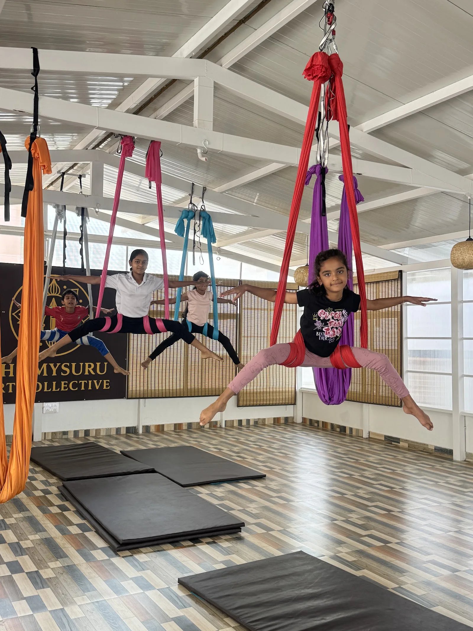 Skyra Aerial arts and yoga Mysore — Yoga in Gokulam, Mysore