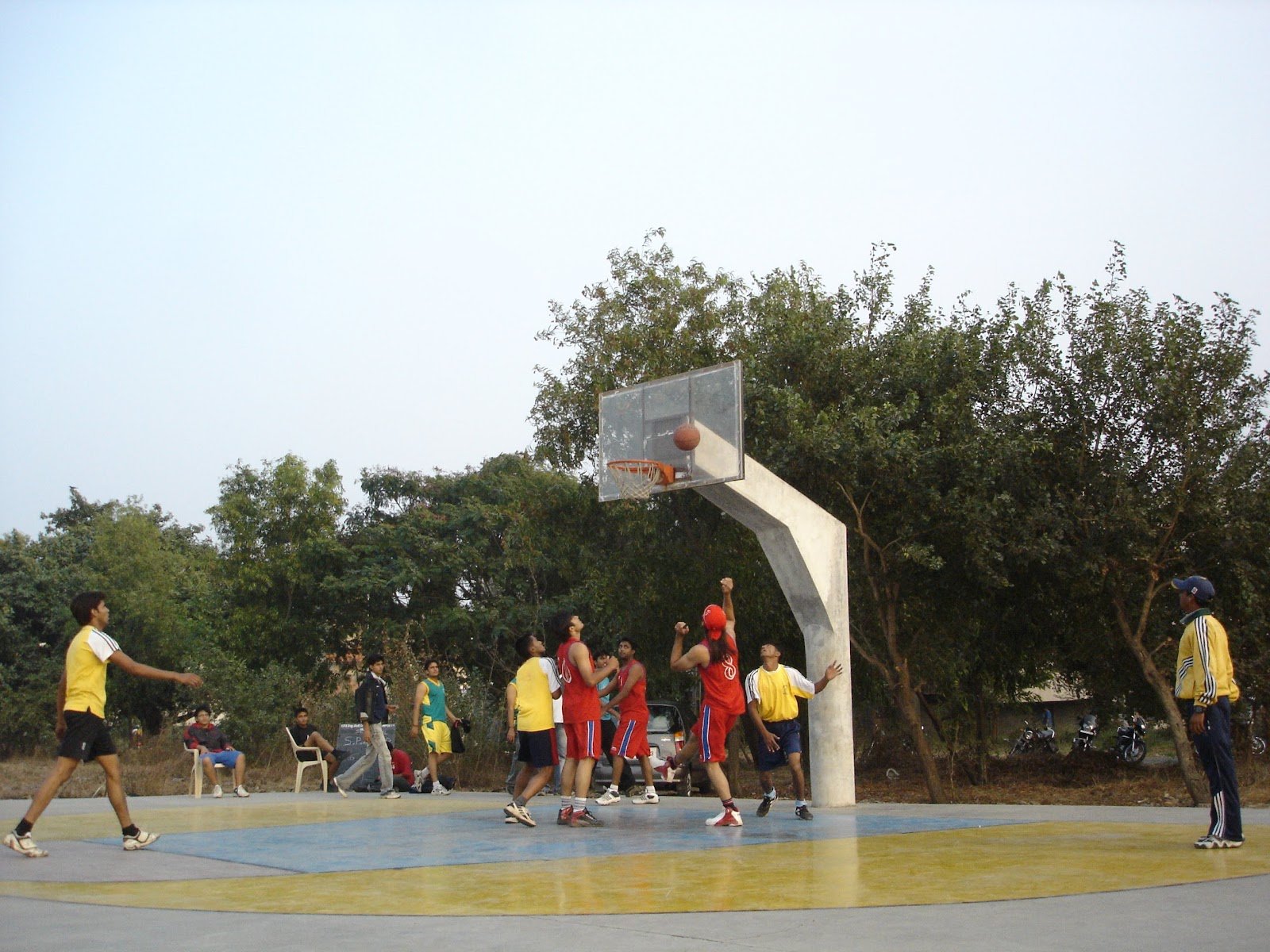 SVNIT Basketball Court — Basketball in Green Avenue Apartments, Surat