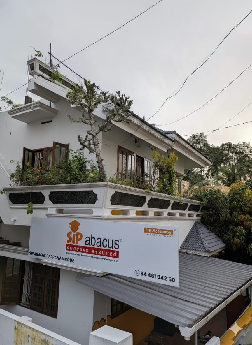 SIP Abacus Pappanamcode — Abacus & Vedic Maths in Pappanamcode, Trivandrum