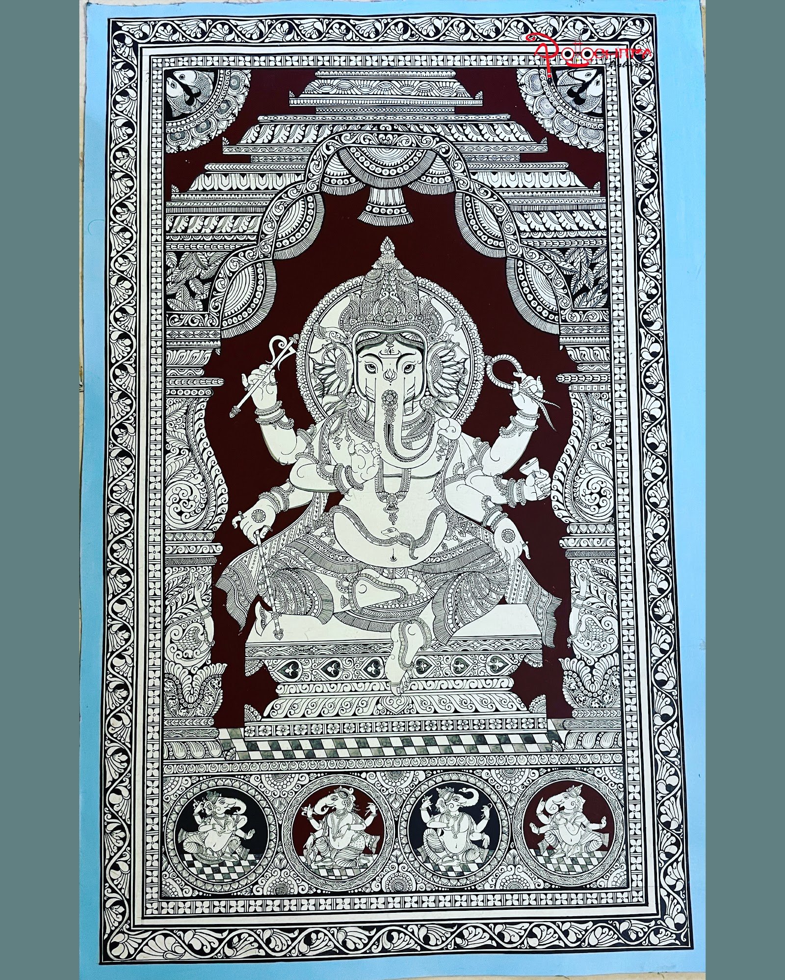 @pattachitra_ashish — Art & Craft in Old Town, Bhubaneswar
