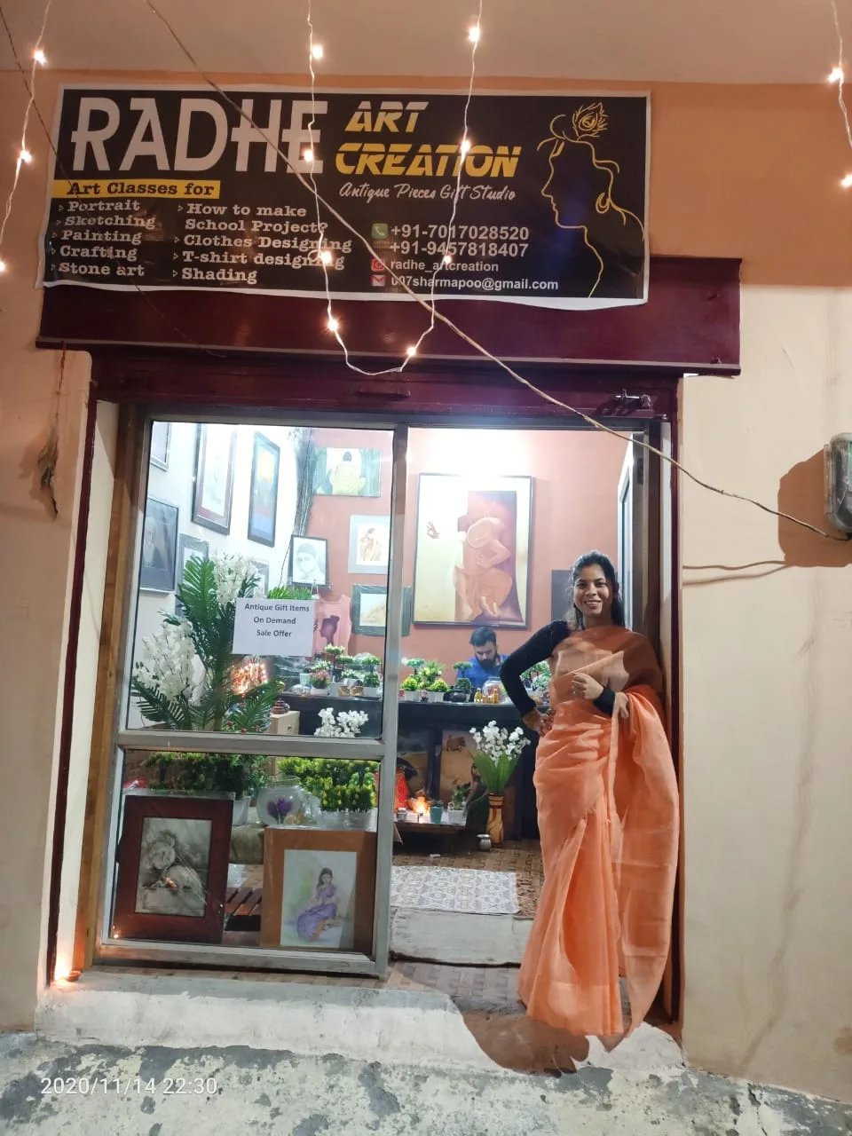 Radhe art Studio (Art Gallery & Classes ) — Art & Craft in Shiv Lok, Meerut