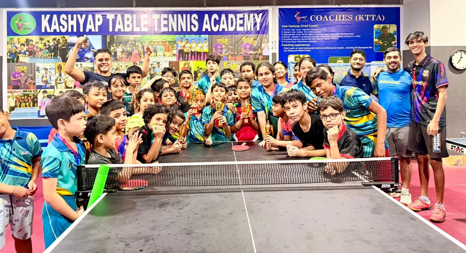 Kashyap Table Tennis Academy — Table Tennis in Railway Colony, Guwahati