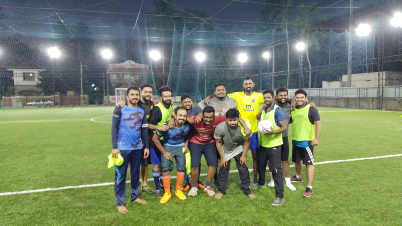 Khel academy football turf — Football in Kazhakkoottam, Trivandrum