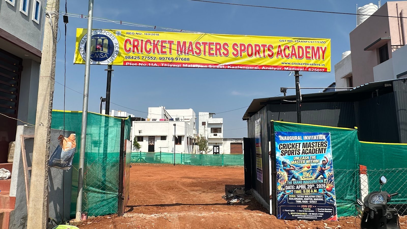 Cricket Masters Academy(CMSA) — Cricket in Anaiyur, Madurai