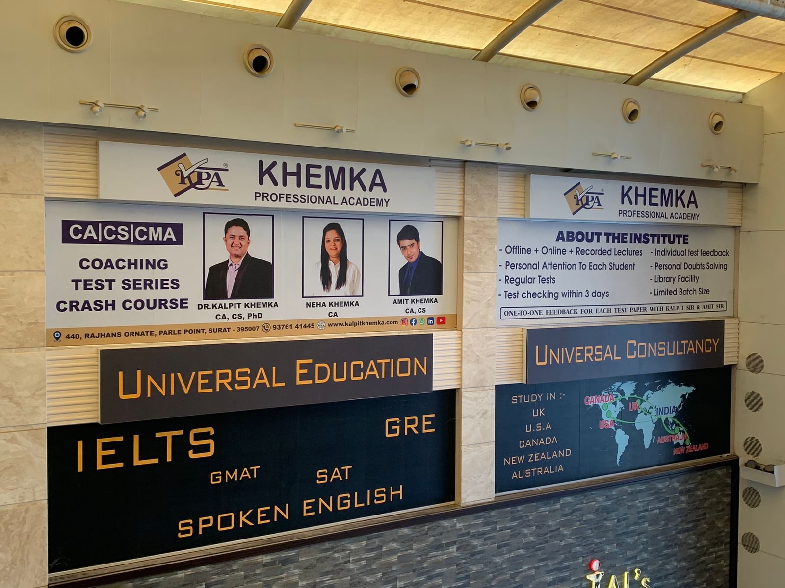 CA CS CMA - KHEMKA PROFESSIONAL ACADEMY - Best For CA,CS & CMA - Coaching,Crash Course & Test Series — Public Speaking in Green Avenue Apartments, Surat