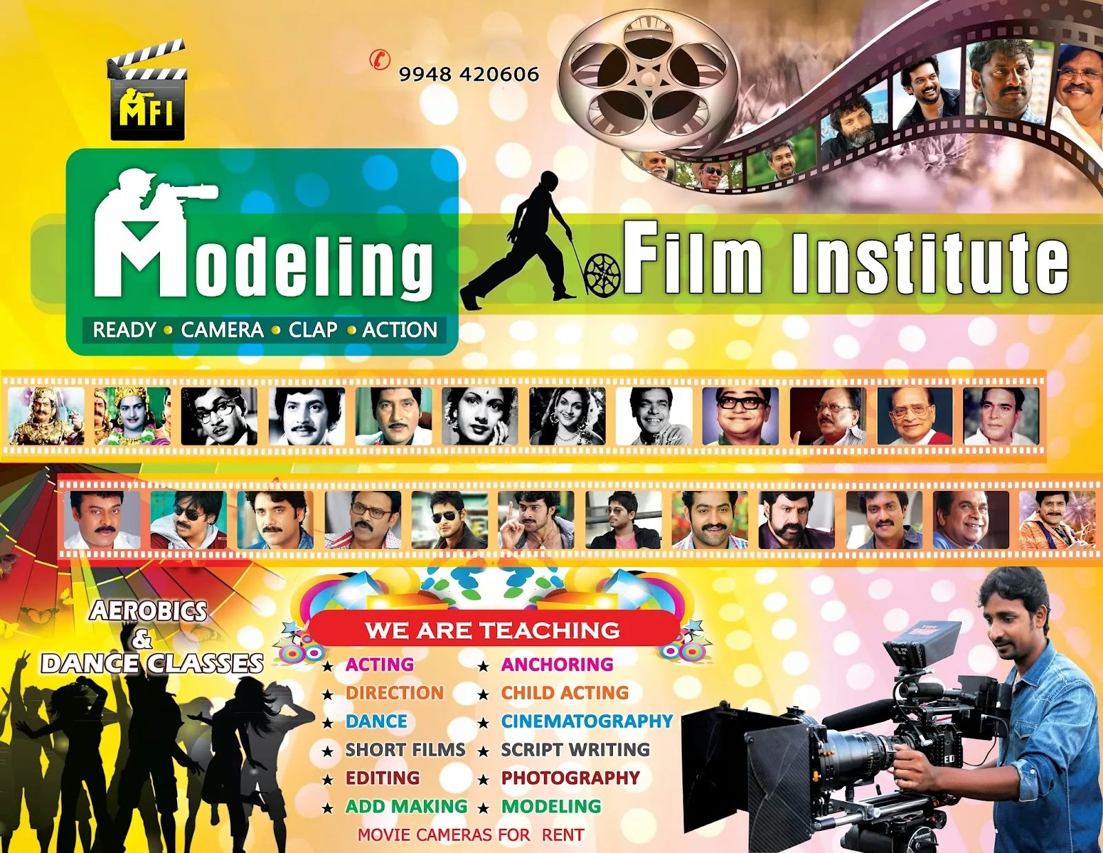 Modeling film institute — Theatre & Drama in Gunadala, Vijayawada