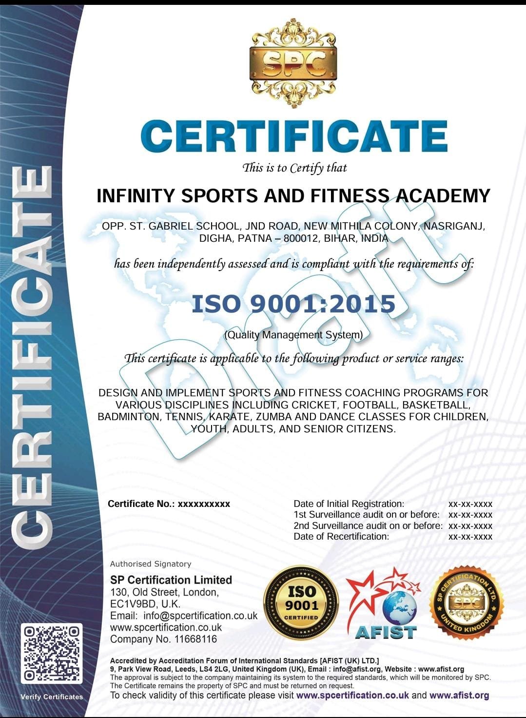 Infinity Sports and fitness academy — Badminton in Digha, Patna