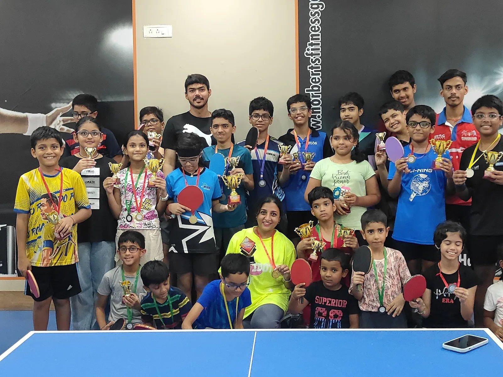 TOPSPIN WORLD TABLE TENNIS ACADEMY GOA — Table Tennis in Dona Paula, Goa