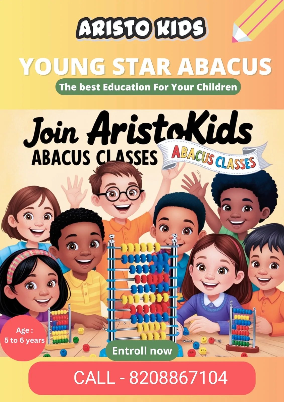 Abacus Classes - Aristo Kids — Abacus & Vedic Maths in Upnagar, Nashik