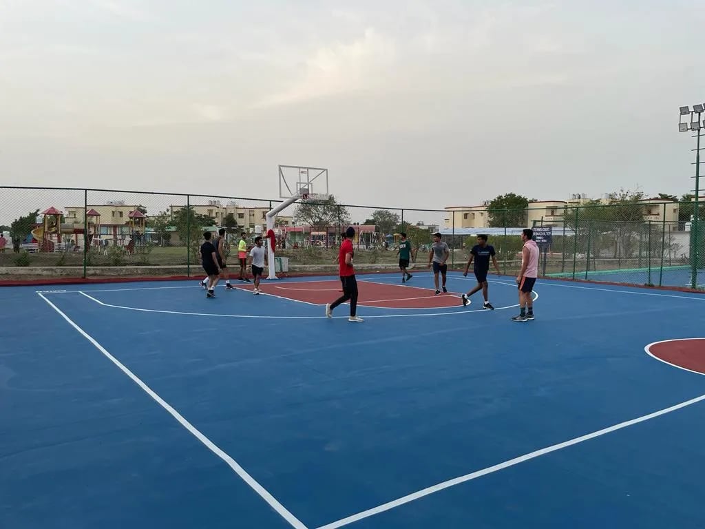 Basketball — Basketball in Bda Colony, Bhopal