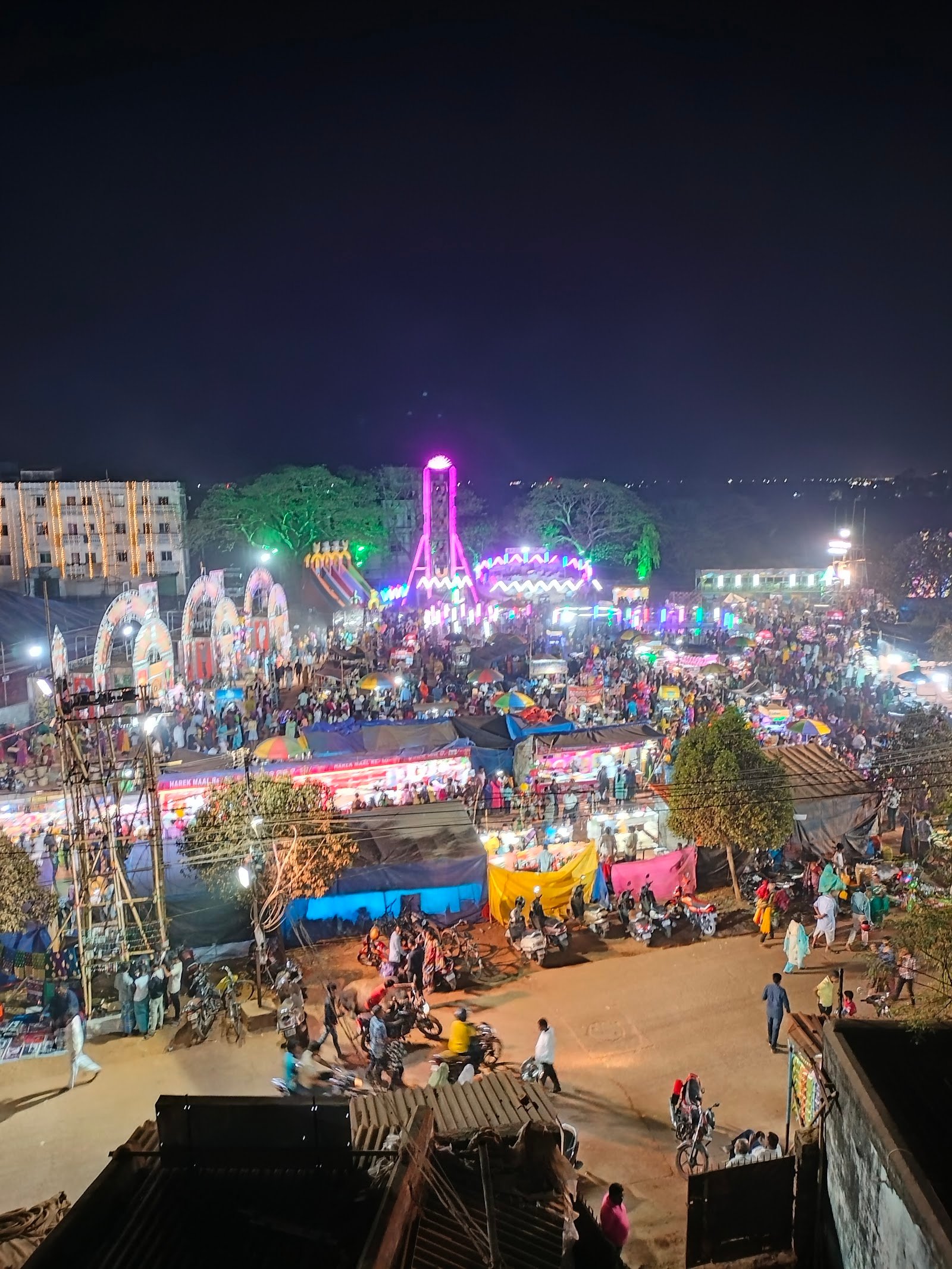 Football and cricket field — Football in Satya Nagar, Bhubaneswar