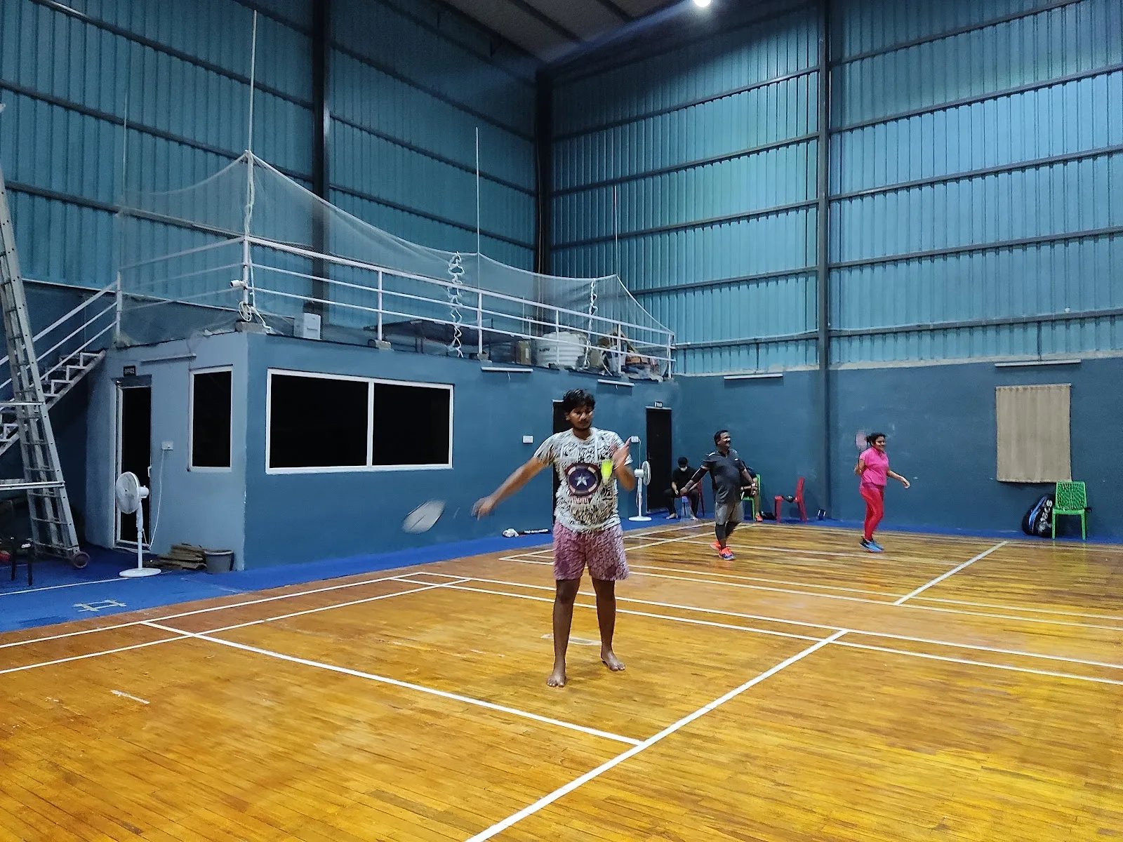 SN INDOOR BADMINTON STADIUM — Badminton in Gunadala, Vijayawada