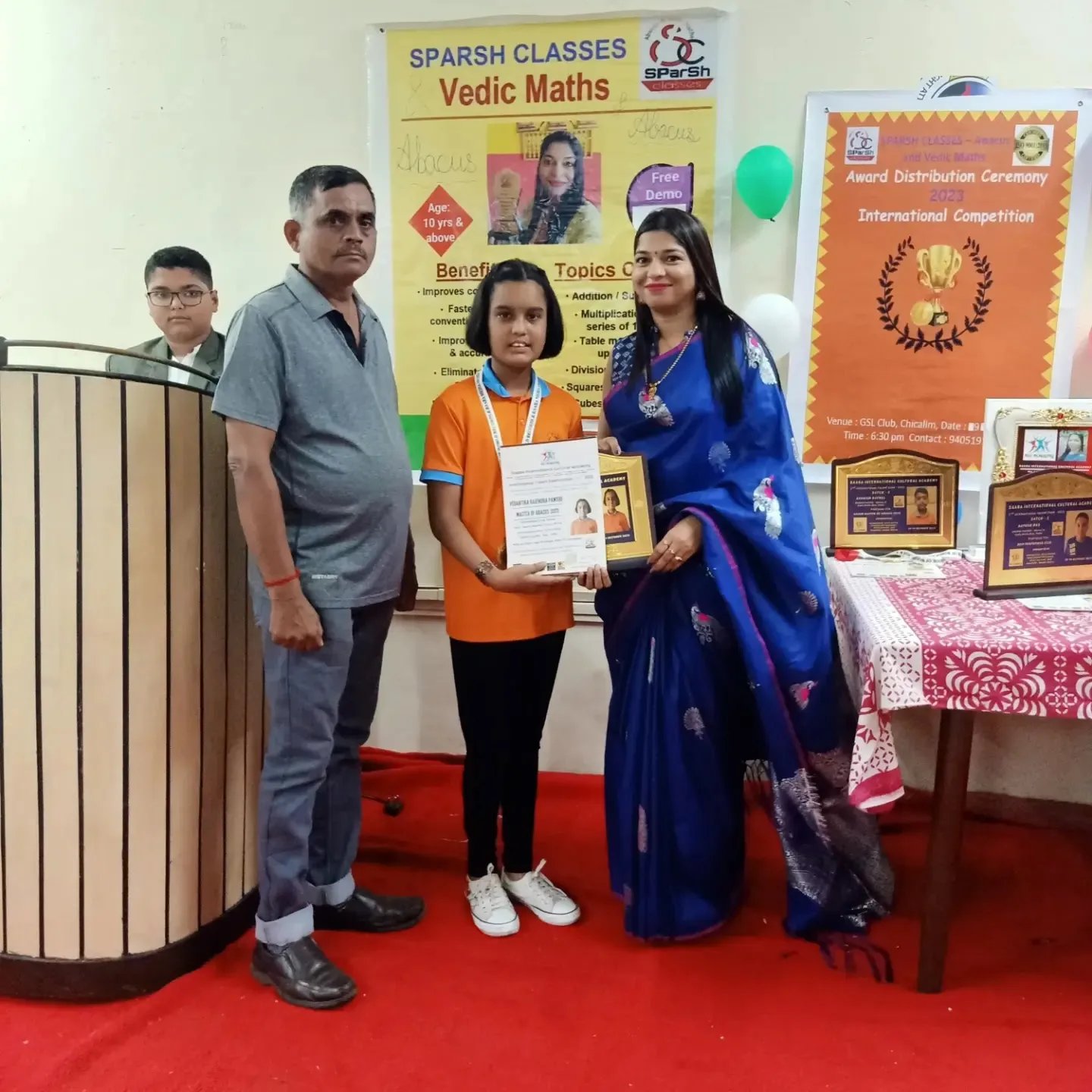 SPARSH CLASSES- Abacus & Vedic Maths Goa Chicalim — Abacus & Vedic Maths in Nauxim, Goa