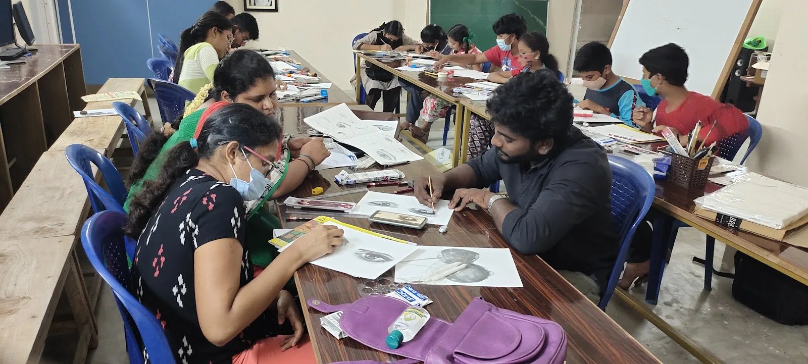 Pencil Art Workshop — Art & Craft in Ukkunagaram Township, Visakhapatnam