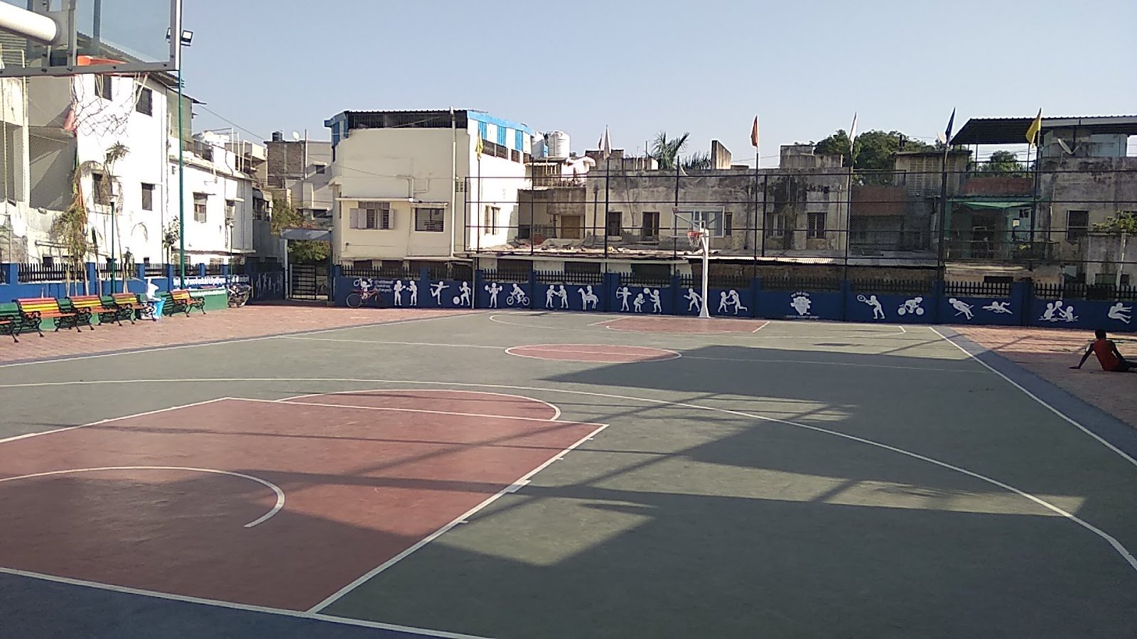 Ma Kankeshwari Devi Khel Parisar — Basketball in Martand Chowk, Indore