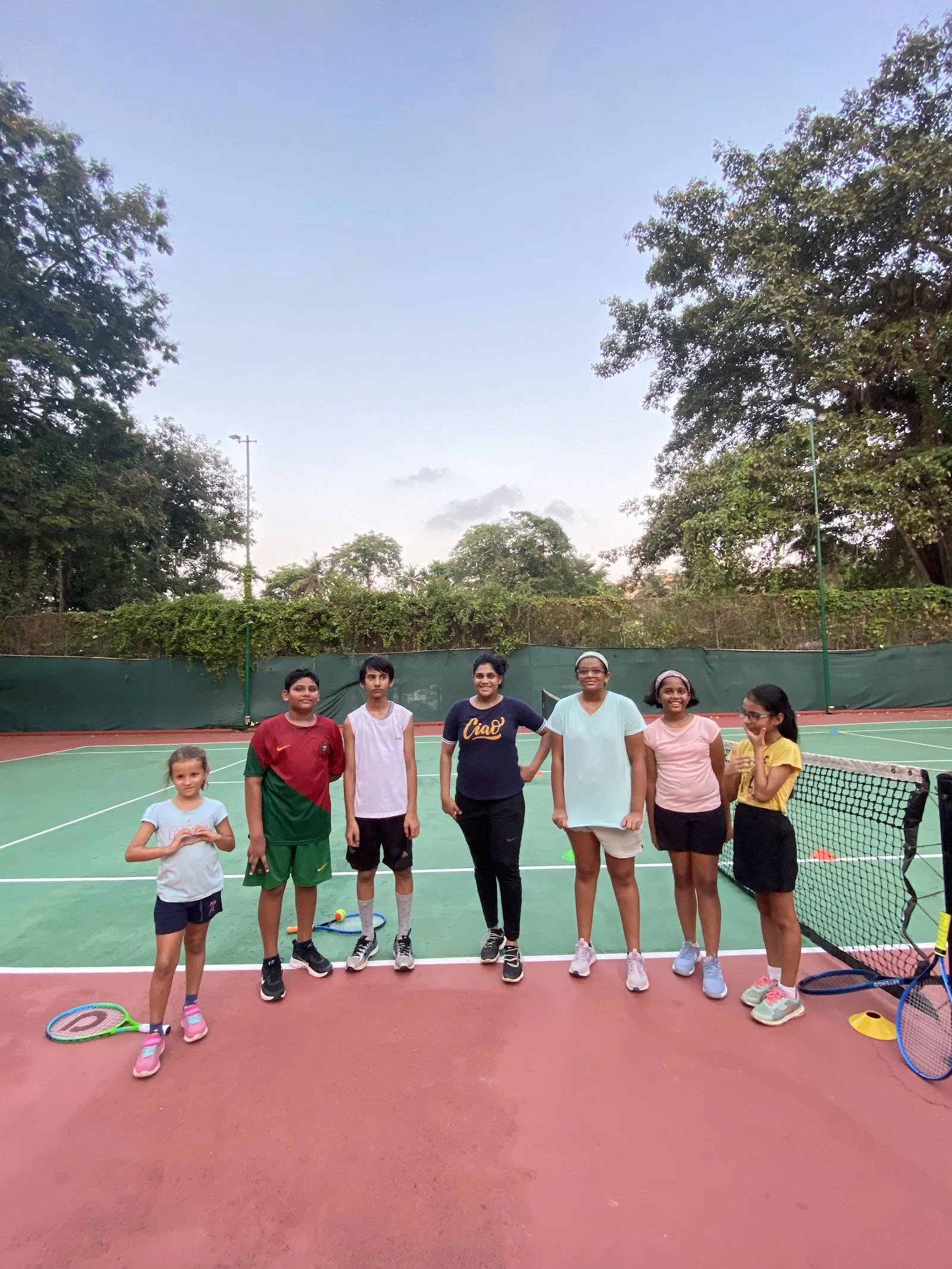 Squad Tennis by Natasha Palha Soares — Tennis in Dona Paula, Goa
