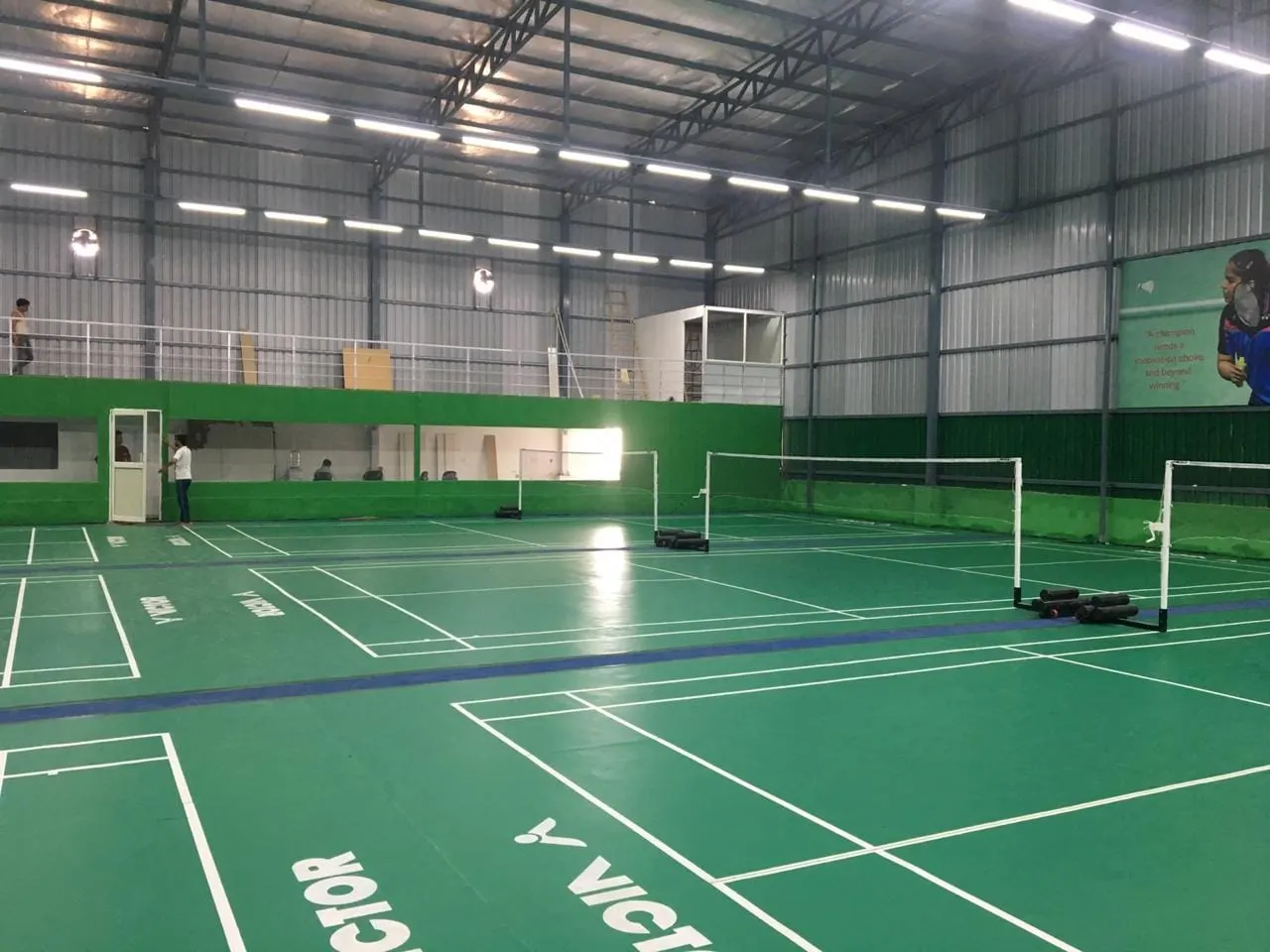 CrowdFit — Badminton in Roza Jalalpur Village, Noida