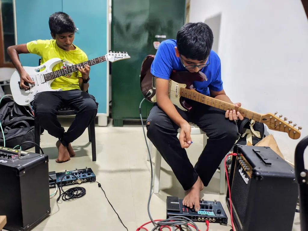 Guitar training haus — Music in Velachery