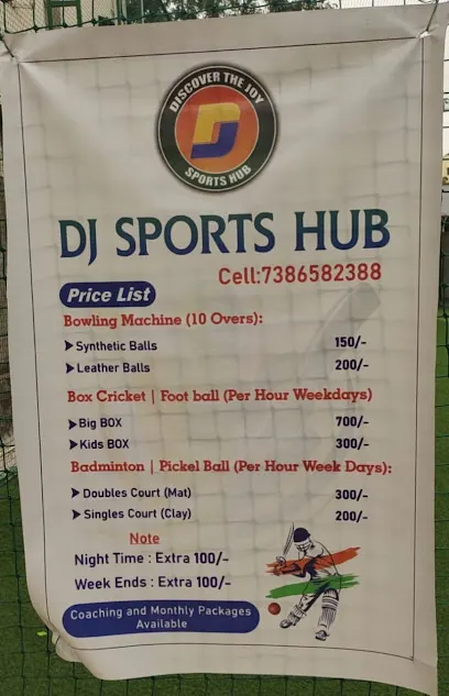 DJ cricket academy DJ Sports Hub box cricket — Cricket in Kothapet