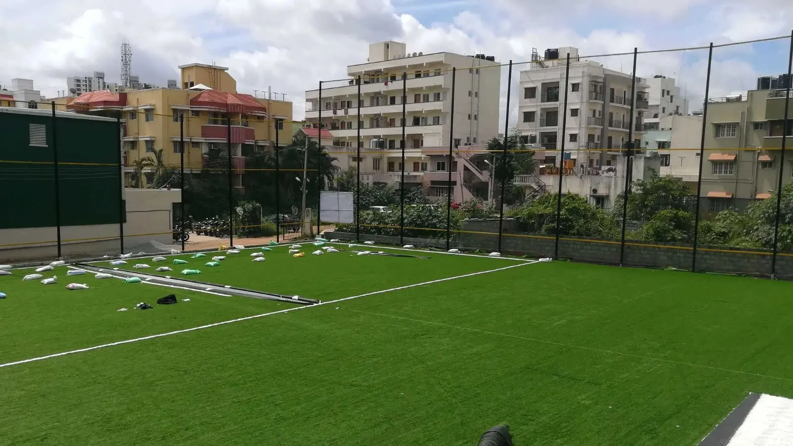 Offside trap — Football in Horamavu, Bengaluru