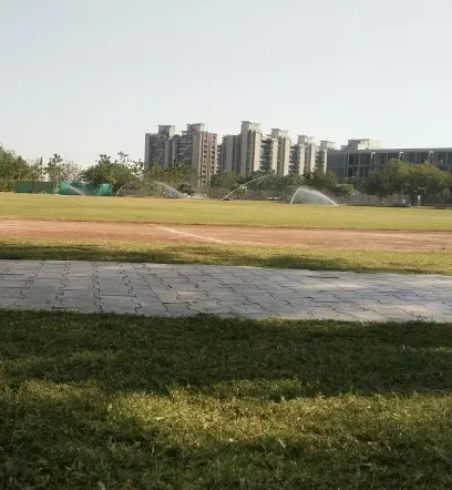 Cricket Ground, Nirma Vidyavihar — Cricket in Chandkheda