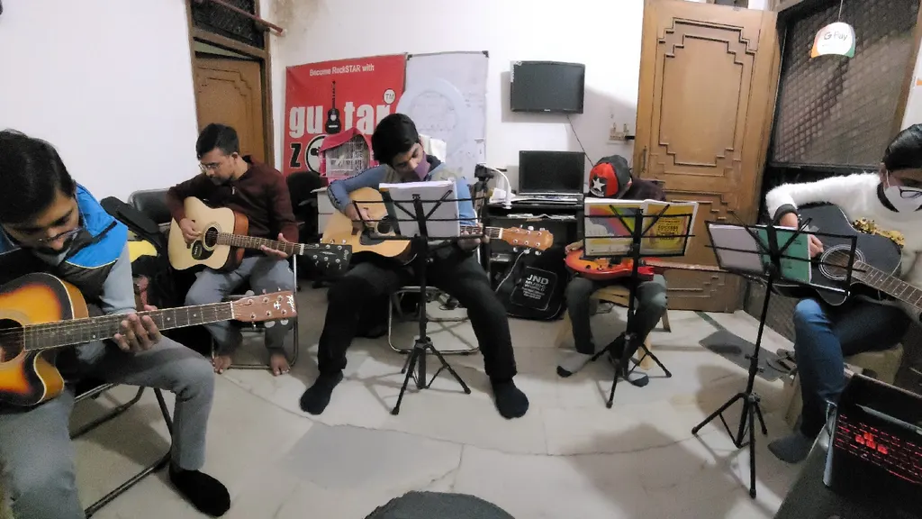 GUITAR ZONE Guitar Classes — Music in Laxmi Nagar