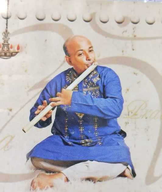 Flute Master- L.D.Mahapatra — Music in Dakshinpuri