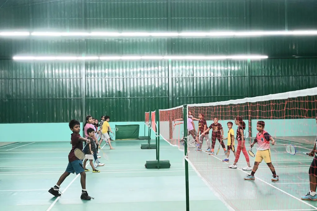 Nithyananda Joogie Badminton Arena — Badminton in J. P. Nagar