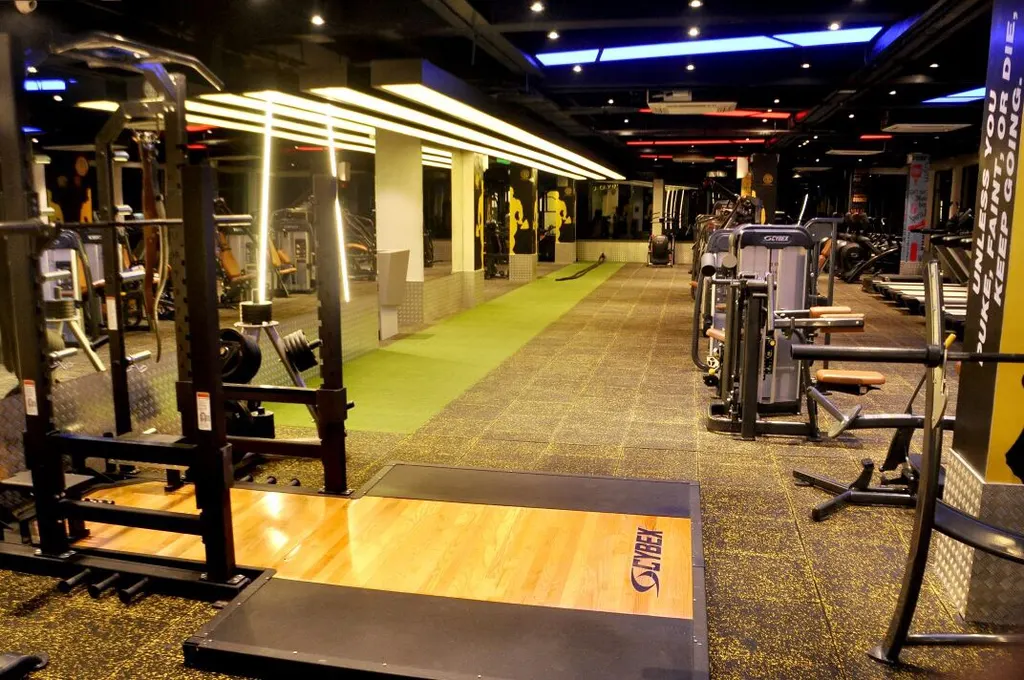 Gold’S GYM Aurobindo Marg — Yoga in Adchini