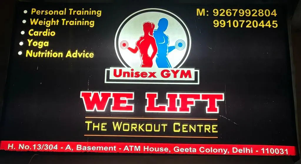 We Lift Gym — Fitness Center in Geeta Colony, Delhi