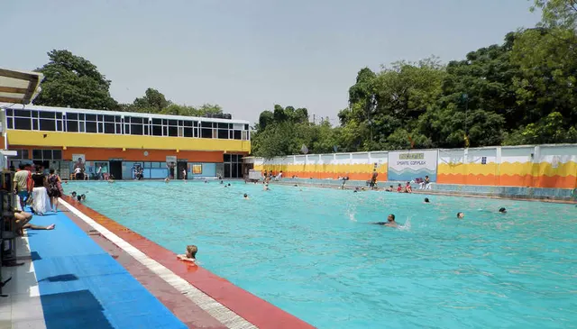 Sai Sarovar — Swimming in Sector 6