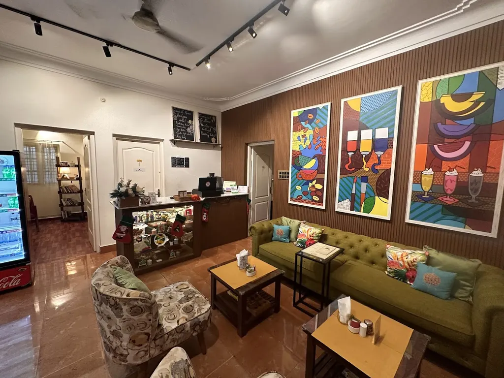 Canvas and beans — Art & Craft in Byatarayanapura