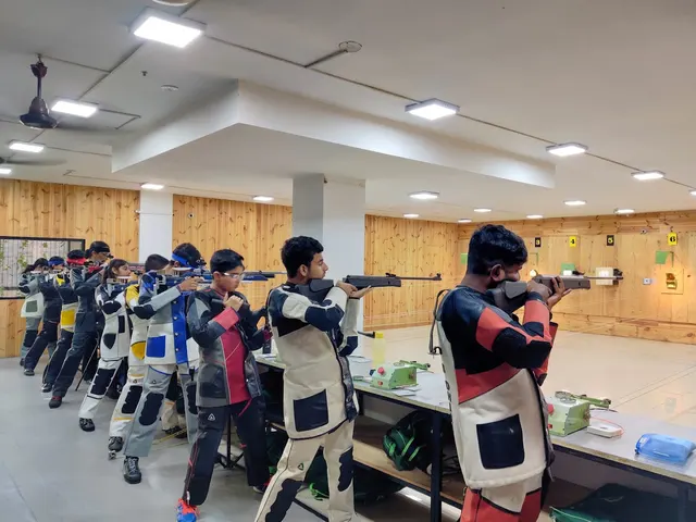 Eminent Rifle And Pistol Shooting Sports Training Academy, Bangalore ,India — Shooting in Sahakar Nagar