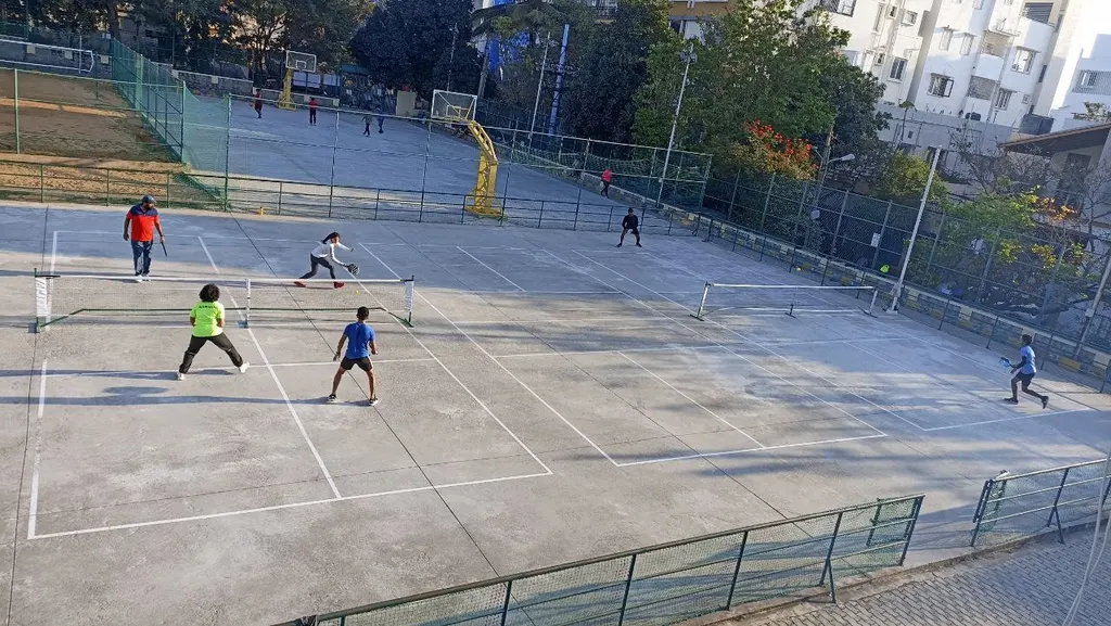 NNSS NGEF pickleball courts — Basketball in Chandra Layout