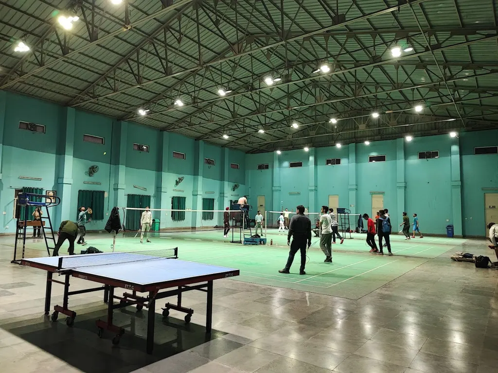 DTU indoor Badminton Court — Badminton in Rohini