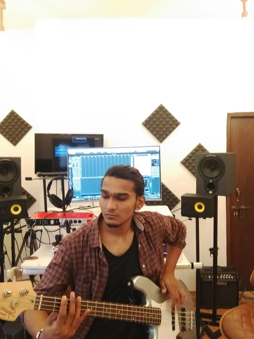 Guitar class — Music in Mohan Nagar