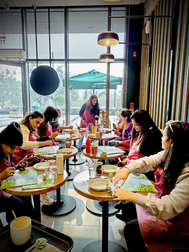 Brushes & Brew - Art by Isha Mehra — Art & Craft in Sector 77