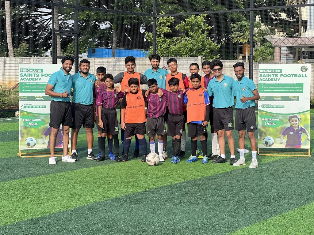 Saints Football academy Tippenahalli — Football in Tippenahalli