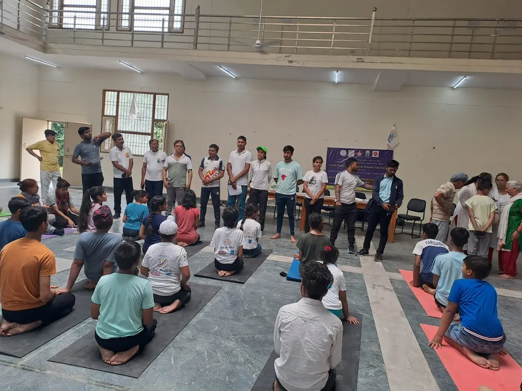 District Sports Office — Badminton in Sector 15