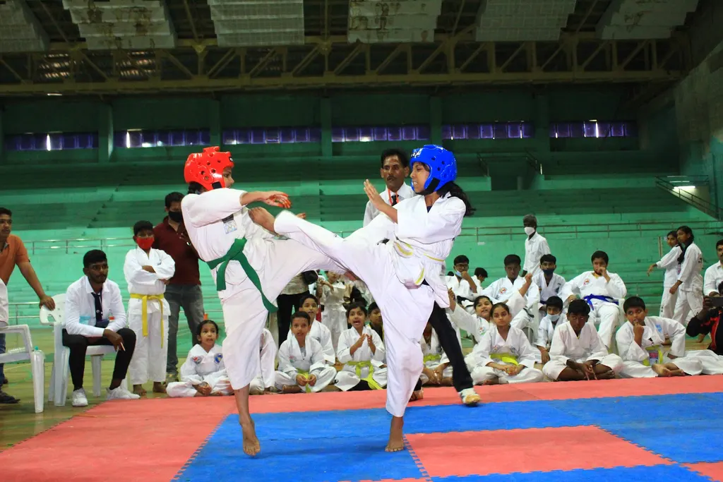 Bharath Taekwondo federation — Martial Arts in R.M.V. 2nd Stage