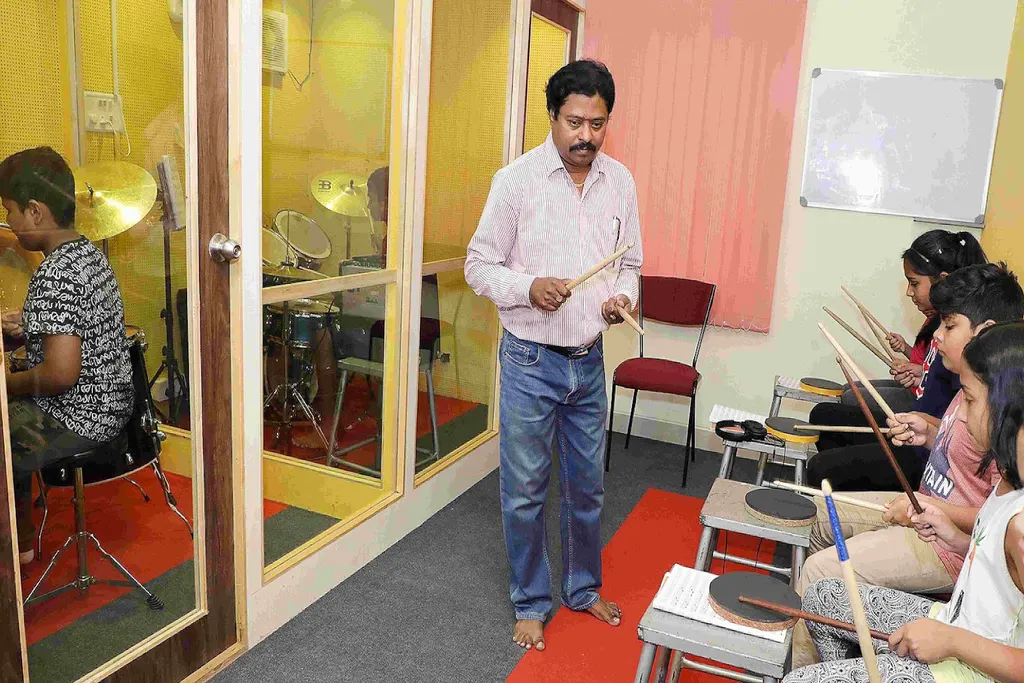 Rhythms Academy of Fine Arts Kumarapark — Music in Seshadripuram