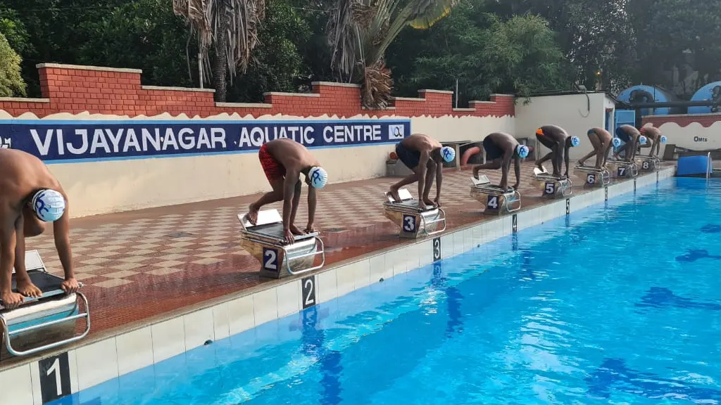 Vijayanagara aquatic centre — Swimming in Vijayanagar