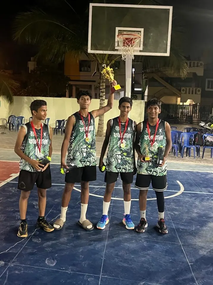 Central excise layout basketball court — Basketball in Sanjayanagara
