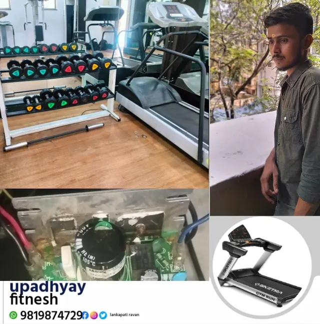 gym technician pradeep upadhyay