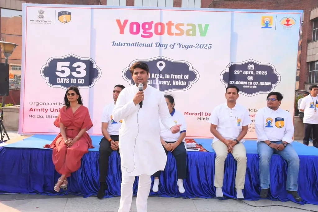 Yogacharya Saurabh Kumar — Yoga in Sector 122