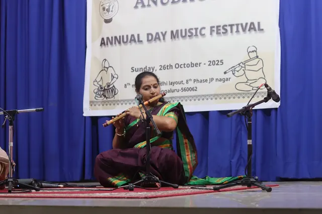 "ANUBHŪTI" Hindustani Flute and Tabla classes — Music in Konanakunte