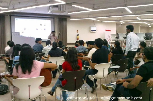 Guitarmonk West — Music in Kirti Nagar