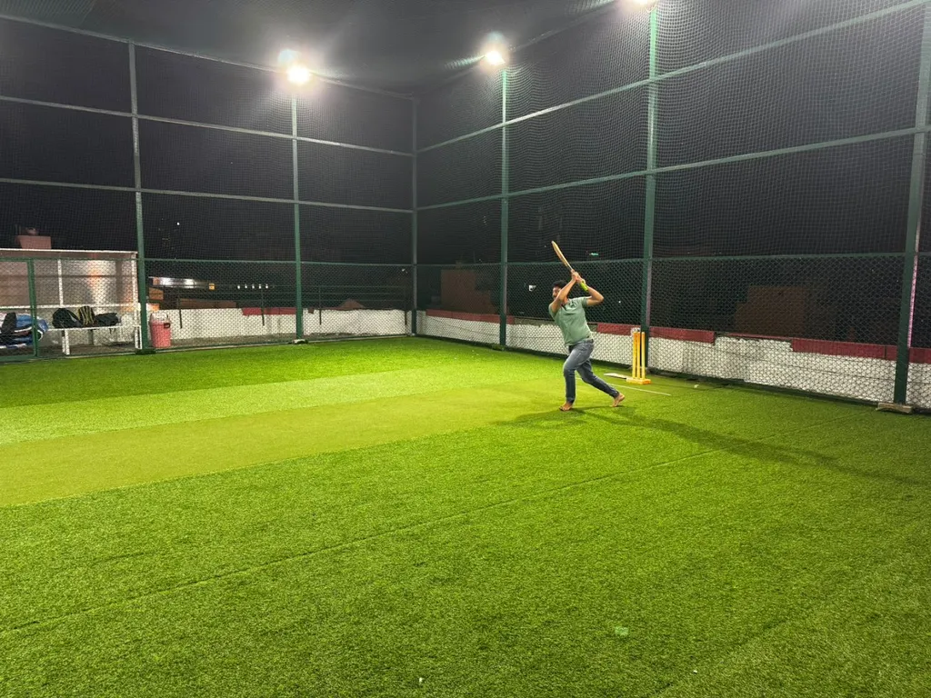 11 star cricket turf — Cricket in Shivaji Nagar