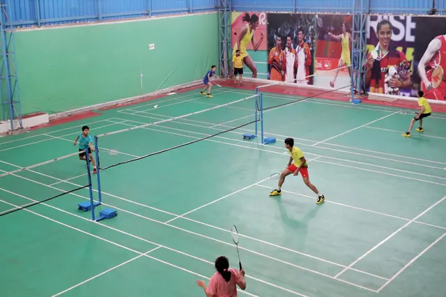 North shuttlers badminton academy — Badminton in Narela