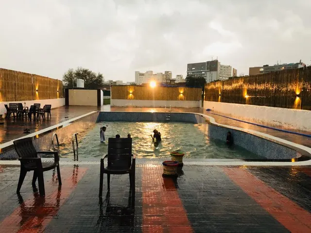 Pubg farm & Swiming pool